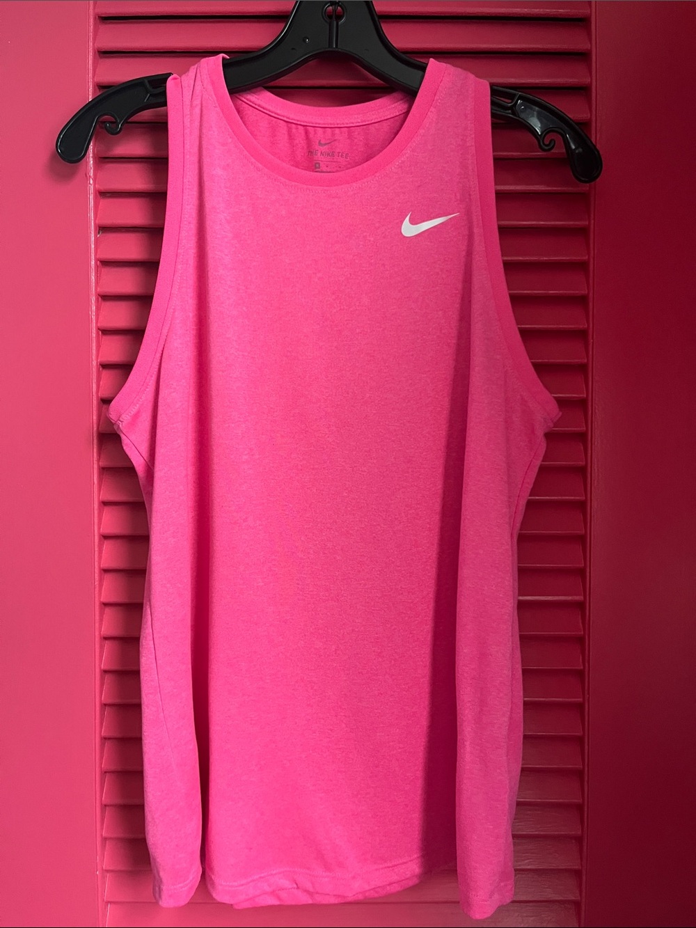 Nike Hot Pink Women's Dri-FIT Athletic Tank